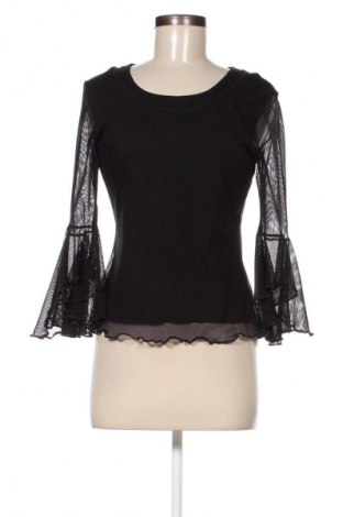 Дамска блуза Y.O.U, Размер S, Цвят Черен, Цена 19,04 лв.