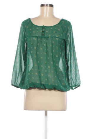 Дамска блуза Yessica, Размер M, Цвят Зелен, Цена 24,05 лв.