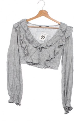 Damen Shirt Zara, Größe XS, Farbe Grau, Preis 8,30 €