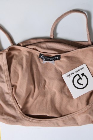 Damen Shirt Zara, Größe XS, Farbe Braun, Preis € 9,40