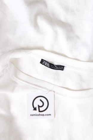 Дамска блуза Zara, Размер S, Цвят Бял, Цена 19,55 лв.