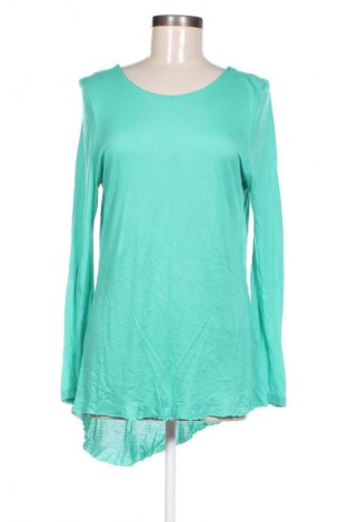 Дамска блуза Zara, Размер L, Цвят Зелен, Цена 16,42 лв.