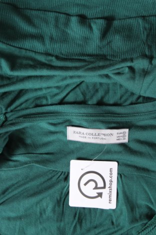 Bluză de femei Zara, Mărime M, Culoare Verde, Preț 41,89 Lei