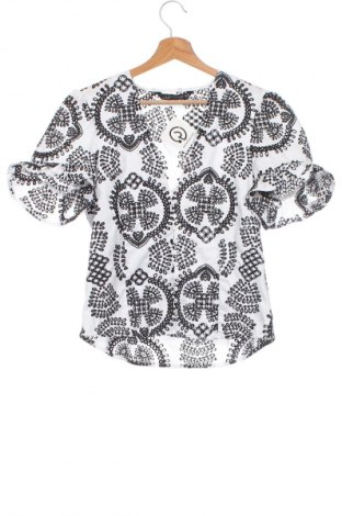 Γυναικεία μπλούζα Zara, Μέγεθος XS, Χρώμα Λευκό, Τιμή 10,23 €