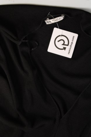Bluză de femei Zara, Mărime M, Culoare Negru, Preț 26,32 Lei