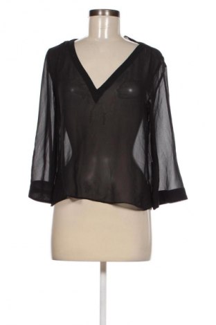 Дамска блуза Zara, Размер M, Цвят Черен, Цена 62,00 лв.
