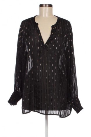 Γυναικεία μπλούζα Zizzi, Μέγεθος XXL, Χρώμα Μαύρο, Τιμή 12,06 €
