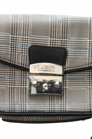 Γυναικεία τσάντα L.Credi, Χρώμα Γκρί, Τιμή 25,24 €