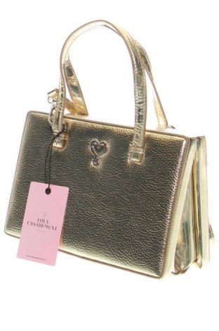 Γυναικεία τσάντα Lola Casademunt, Χρώμα Χρυσαφί, Τιμή 63,92 €