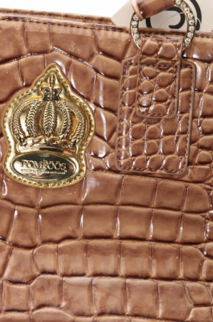 Дамска чанта Pompoos Design By Harald Gloockler, Цвят Бежов, Цена 36,64 лв.