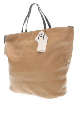 Γυναικεία τσάντα Stradivarius, Χρώμα  Μπέζ, Τιμή 15,84 €