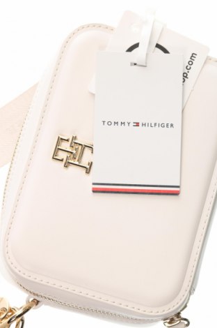 Дамска чанта Tommy Hilfiger, Цвят Бял, Цена 282,00 лв.