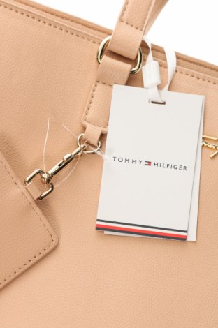 Γυναικεία τσάντα Tommy Hilfiger, Χρώμα  Μπέζ, Τιμή 174,43 €