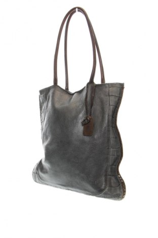 Γυναικεία τσάντα Vera Pelle, Χρώμα Γκρί, Τιμή 30,00 €