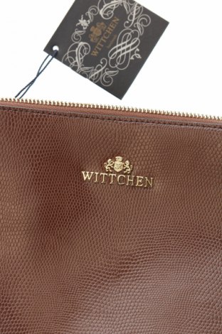 Дамска чанта Wittchen, Цвят Кафяв, Цена 126,92 лв.