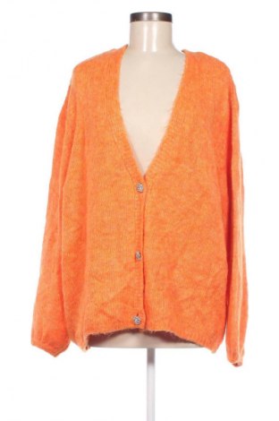 Damen Strickjacke, Größe XXL, Farbe Orange, Preis 20,18 €