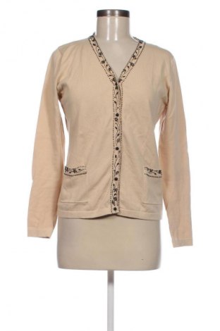 Damen Strickjacke Elegance, Größe M, Farbe Beige, Preis € 20,99