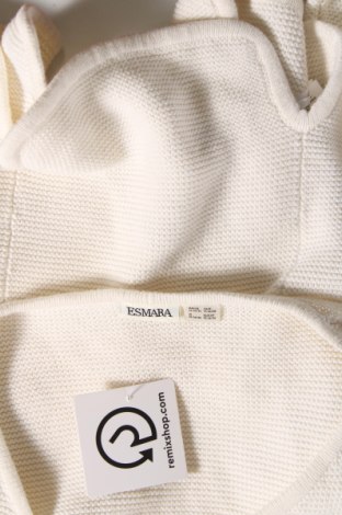 Damen Strickjacke Esmara, Größe XS, Farbe Weiß, Preis 9,48 €