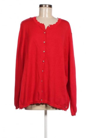 Damen Strickjacke Essentials by Tchibo, Größe 3XL, Farbe Rot, Preis € 11,10