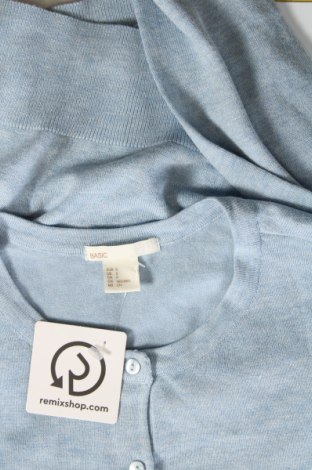 Cardigan de damă H&M, Mărime S, Culoare Albastru, Preț 95,39 Lei