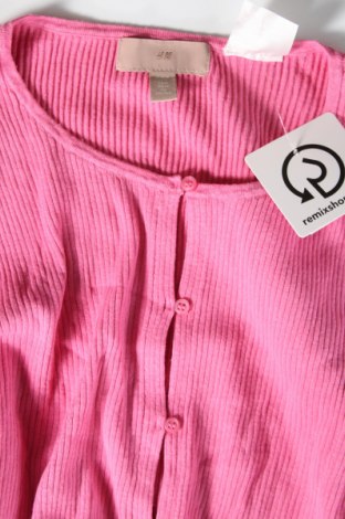 Damen Strickjacke H&M, Größe M, Farbe Rosa, Preis 8,07 €