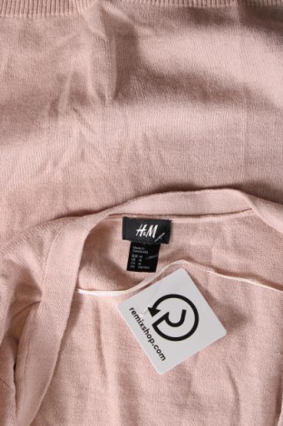 Damen Strickjacke H&M, Größe M, Farbe Aschrosa, Preis 9,08 €