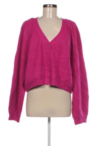 Cardigan de damă H&M, Mărime XL, Culoare Roz, Preț 59,14 Lei