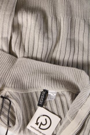 Damen Strickjacke H&M Divided, Größe L, Farbe Grau, Preis 9,08 €