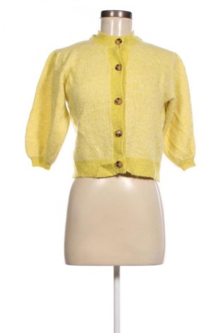 Γυναικεία ζακέτα MSCH, Μέγεθος XS, Χρώμα Κίτρινο, Τιμή 12,68 €