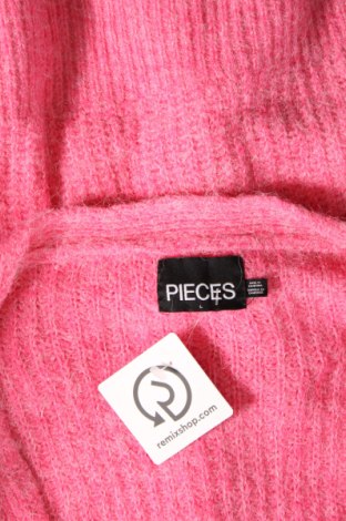 Damen Strickjacke Pieces, Größe L, Farbe Rosa, Preis 9,40 €
