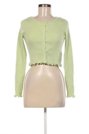 Damen Strickjacke Pull&Bear, Größe S, Farbe Grün, Preis 14,40 €