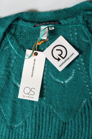 Γυναικεία ζακέτα Q/S by S.Oliver, Μέγεθος M, Χρώμα Πράσινο, Τιμή 21,57 €