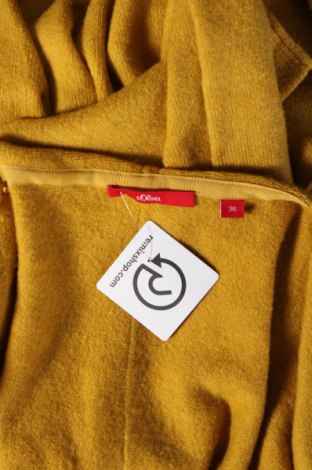 Γυναικεία ζακέτα S.Oliver, Μέγεθος S, Χρώμα Κίτρινο, Τιμή 11,41 €