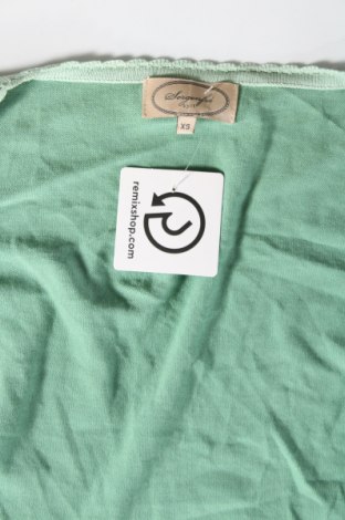 Damen Strickjacke Sorgenfri, Größe XS, Farbe Grün, Preis € 12,84