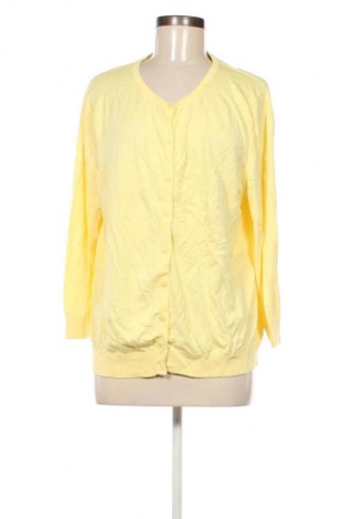 Damen Strickjacke Talbots, Größe XL, Farbe Gelb, Preis 11,10 €