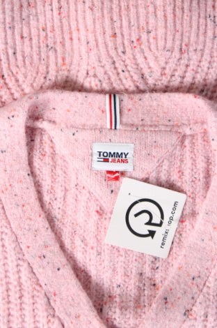 Γυναικεία ζακέτα Tommy Jeans, Μέγεθος L, Χρώμα Ρόζ , Τιμή 101,99 €