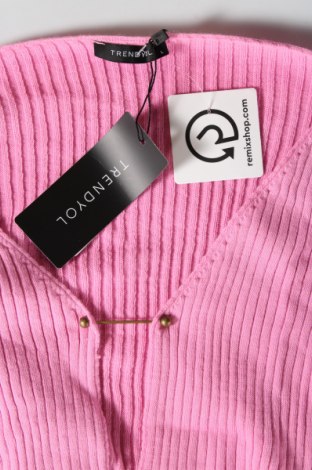 Γυναικεία ζακέτα Trendyol, Μέγεθος L, Χρώμα Ρόζ , Τιμή 21,57 €