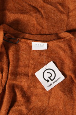Damen Strickjacke VILA, Größe L, Farbe Orange, Preis 9,40 €