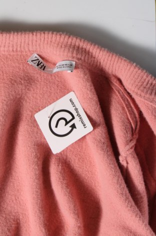 Damen Strickjacke Zara, Größe M, Farbe Rosa, Preis 8,83 €