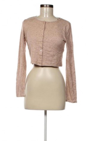 Damen Strickjacke Zara, Größe L, Farbe Beige, Preis € 8,46