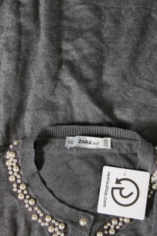 Γυναικεία ζακέτα Zara Knitwear, Μέγεθος S, Χρώμα Γκρί, Τιμή 7,52 €