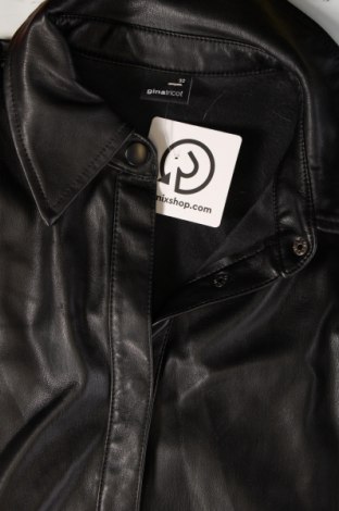 Dámska kožená bunda  Gina Tricot, Veľkosť XXS, Farba Čierna, Cena  4,54 €