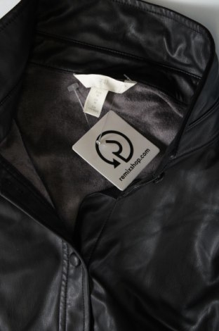 Damen Lederhemd H&M, Größe M, Farbe Schwarz, Preis € 12,53