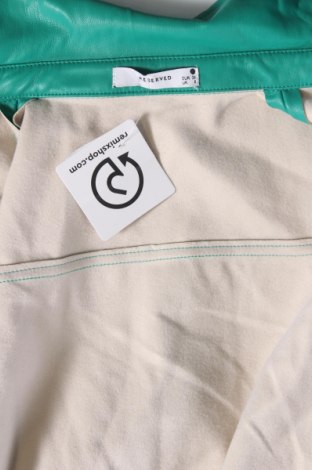 Damen Lederhemd Reserved, Größe S, Farbe Grün, Preis € 12,79