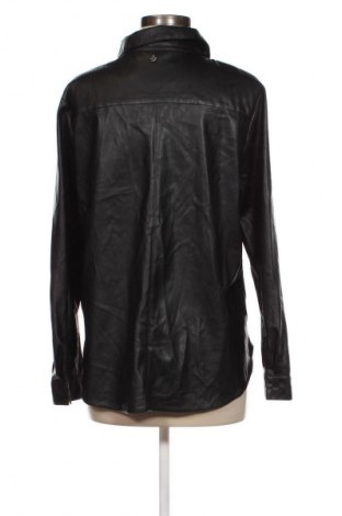 Damen Lederhemd Street One, Größe M, Farbe Schwarz, Preis 11,83 €