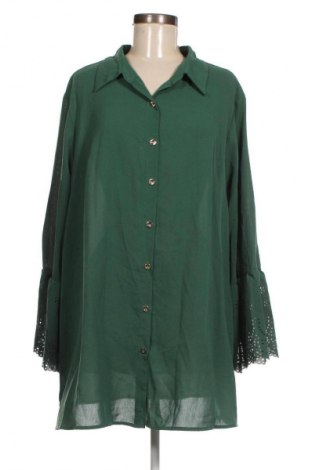 Γυναικείο πουκάμισο, Μέγεθος XXL, Χρώμα Πράσινο, Τιμή 8,50 €