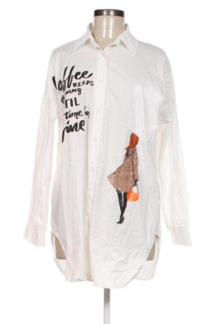 Γυναικείο πουκάμισο, Μέγεθος M, Χρώμα Εκρού, Τιμή 15,46 €