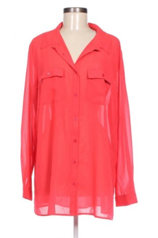 Γυναικείο πουκάμισο, Μέγεθος XXL, Χρώμα Κόκκινο, Τιμή 8,50 €