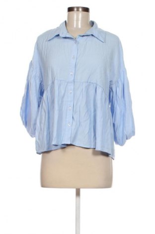 Γυναικείο πουκάμισο Barrels and Oil, Μέγεθος S, Χρώμα Μπλέ, Τιμή 7,14 €