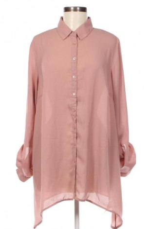 Γυναικείο πουκάμισο Bpc Bonprix Collection, Μέγεθος XL, Χρώμα Ρόζ , Τιμή 15,46 €